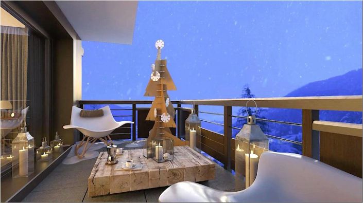 Image No.1-Appartement de 1 chambre à vendre à Morzine
