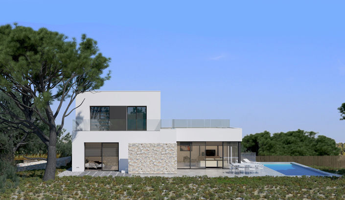 Image No.1-Villa / Détaché de 3 chambres à vendre à Las Colinas Golf