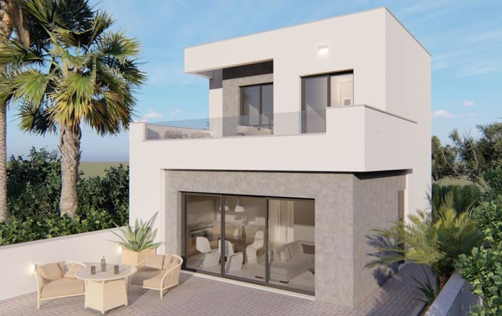 Image No.1-Villa / Détaché de 3 chambres à vendre à La Zenia
