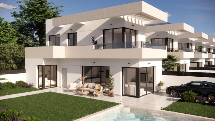 Image No.1-Villa / Détaché de 3 chambres à vendre à Los Montesinos