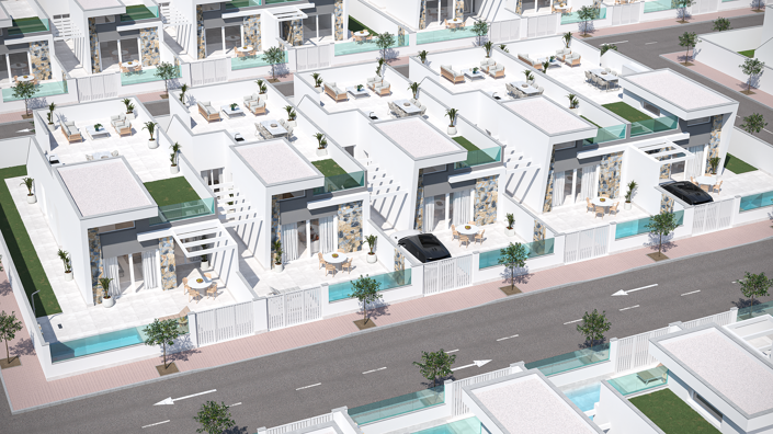 Image No.9-Villa de 3 chambres à vendre à Los Alcázares