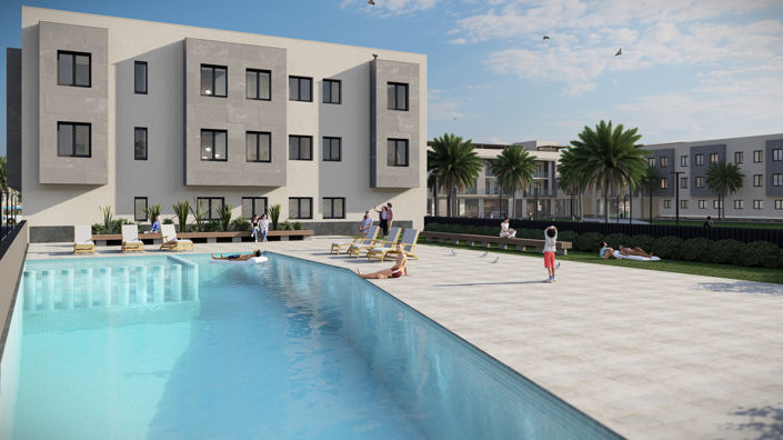 Torre Pacheco Town, Apartment