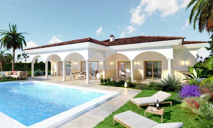 Image No.1-Villa / Détaché de 4 chambres à vendre à Hondón de las Nieves