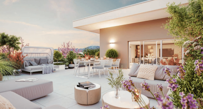 Image No.3-Penthouse de 1 chambre à vendre à Antibes