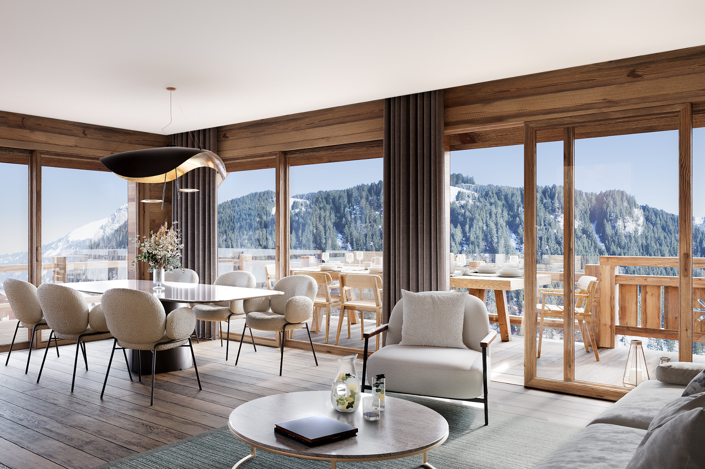 Image No.3-Penthouse de 3 chambres à vendre à Chatel