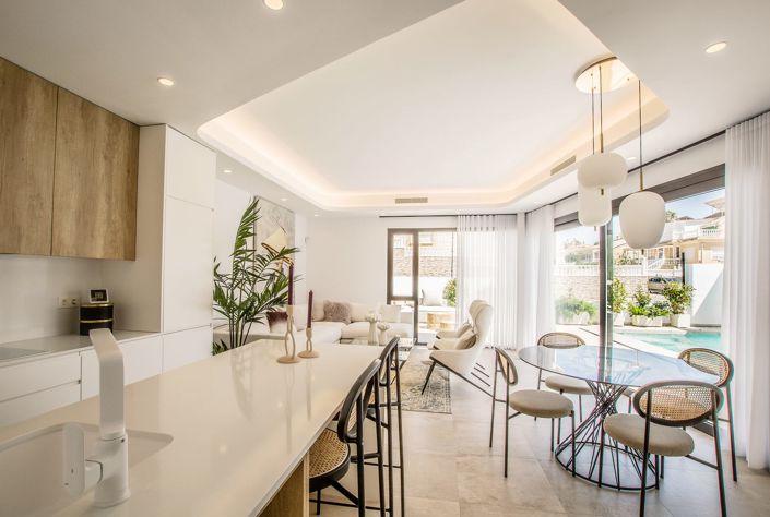 Image No.4-Villa / Détaché de 3 chambres à vendre à Orihuela Costa