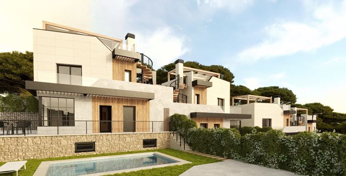 Image No.1-Villa de 3 chambres à vendre à Polop