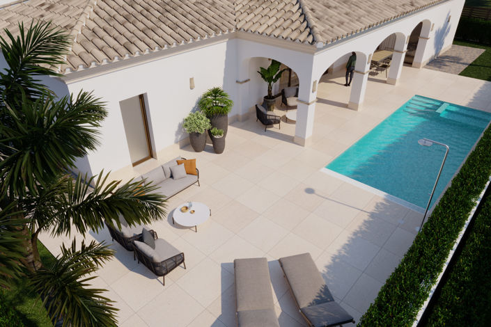 Image No.1-Villa / Détaché de 3 chambres à vendre à San Pedro del Pinatar