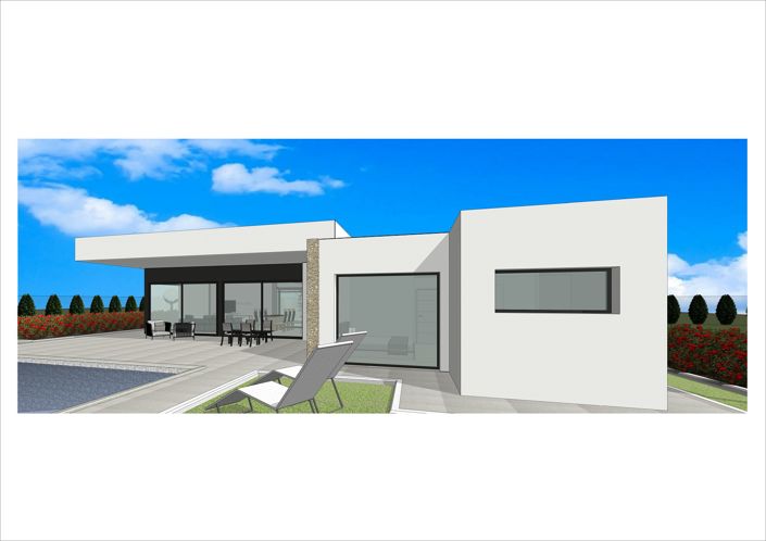 Image No.3-Villa / Détaché de 3 chambres à vendre à Hondón de las Nieves