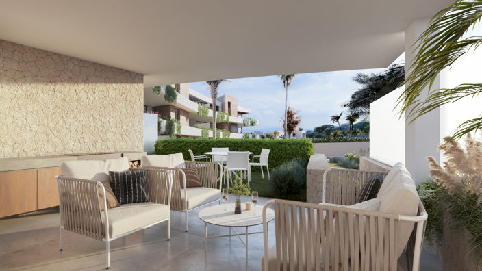 Image No.3-Penthouse de 2 chambres à vendre à La Manga Club