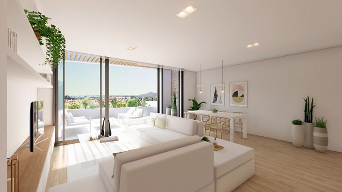 Image No.3-Appartement de 3 chambres à vendre à La Manga Club