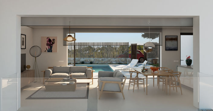 Image No.2-Villa / Détaché de 3 chambres à vendre à Las Colinas Golf