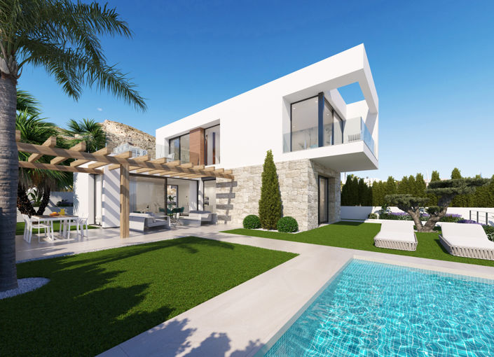 Image No.2-Villa / Détaché de 3 chambres à vendre à Finestrat