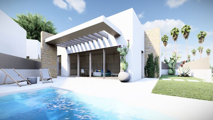 Image No.2-Villa / Détaché de 3 chambres à vendre à Villamartin