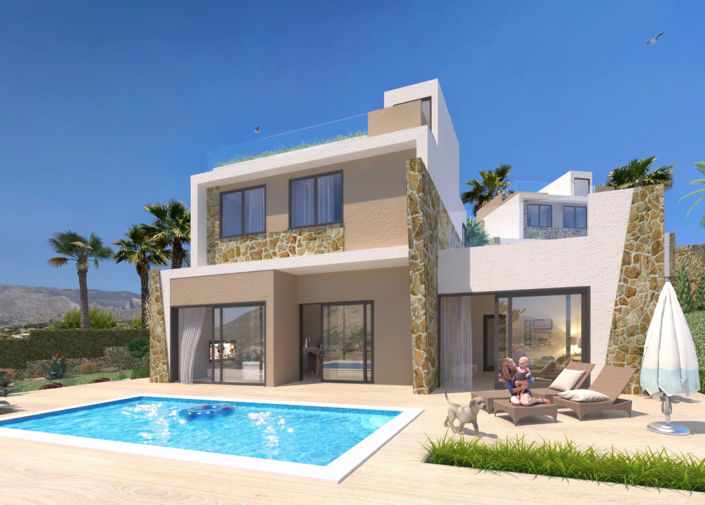 Image No.2-Villa / Détaché de 3 chambres à vendre à Benidorm