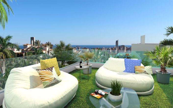 Image No.2-Villa / Détaché de 3 chambres à vendre à Benidorm