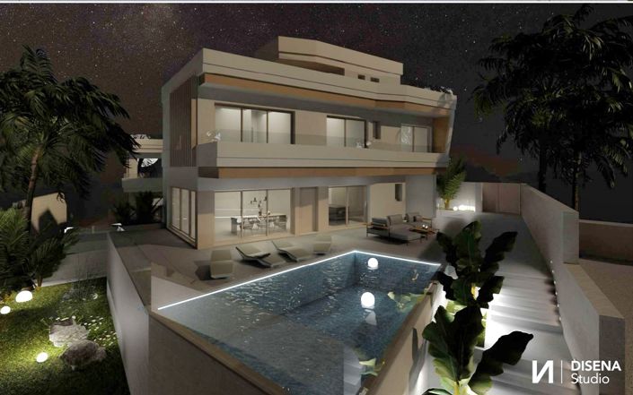 Image No.3-Villa / Détaché de 4 chambres à vendre à Campoamor