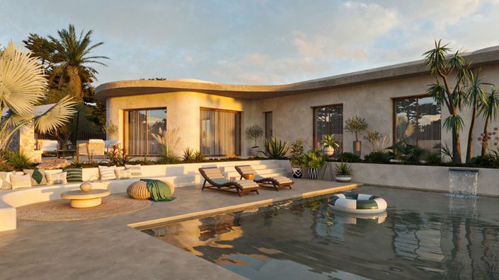 Image No.2-Villa / Détaché de 4 chambres à vendre à La Marina