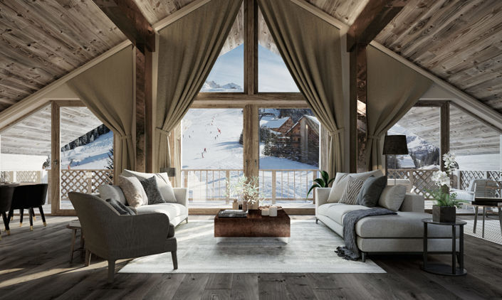 Image No.3-Appartement de 4 chambres à vendre à Meribel