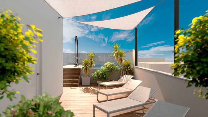 Image No.3-Penthouse de 1 chambre à vendre à Torrevieja