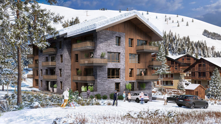 Image No.4-Appartement de 2 chambres à vendre à Les Deux-Alpes