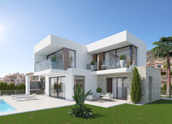 Image No.4-Villa / Détaché de 3 chambres à vendre à Finestrat