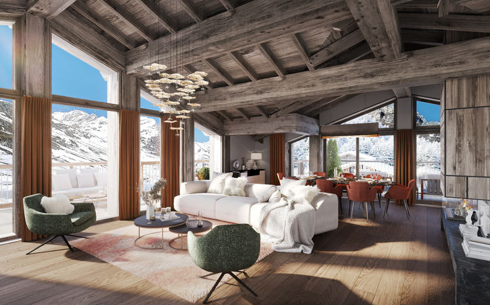 Image No.3-Appartement de 4 chambres à vendre à Val-d'Isère
