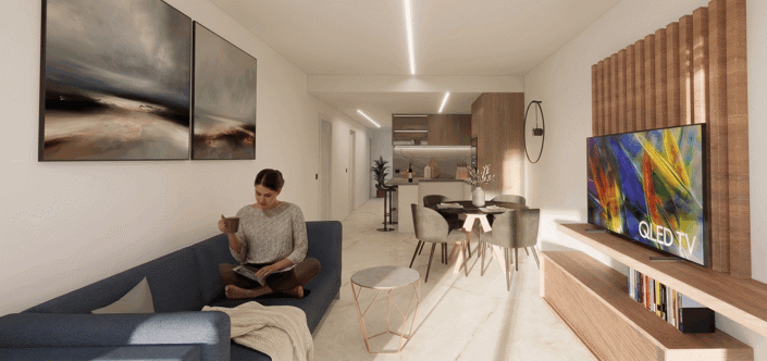 Image No.2-Appartement de 2 chambres à vendre à Guardamar del Segura