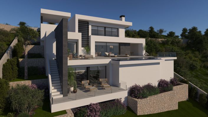Image No.6-Villa / Détaché de 3 chambres à vendre à Moraira