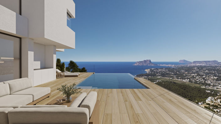 Image No.2-Villa / Détaché de 3 chambres à vendre à Moraira