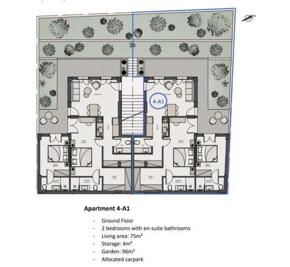 Image No.3-Appartement de 2 chambres à vendre à Petalidi