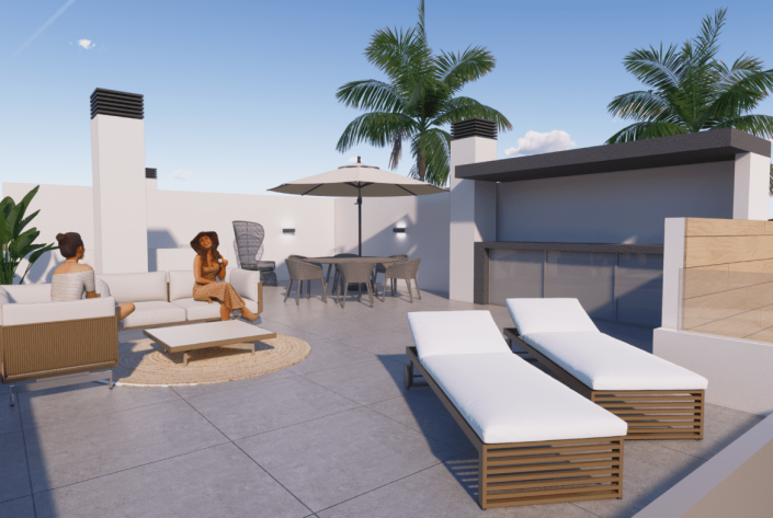 Image No.2-Villa de 3 chambres à vendre à Torre Pacheco Town