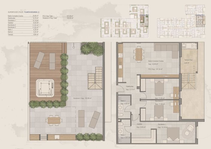 Image No.11-Appartement de 3 chambres à vendre à Torre Pacheco Town