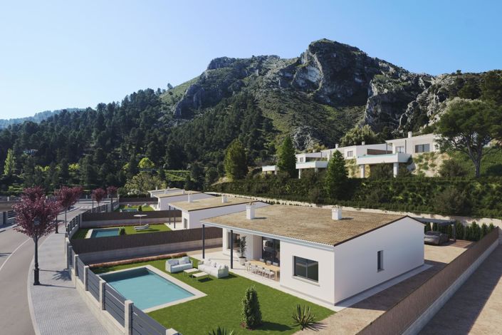 Image No.2-Villa de 4 chambres à vendre à Penáguila