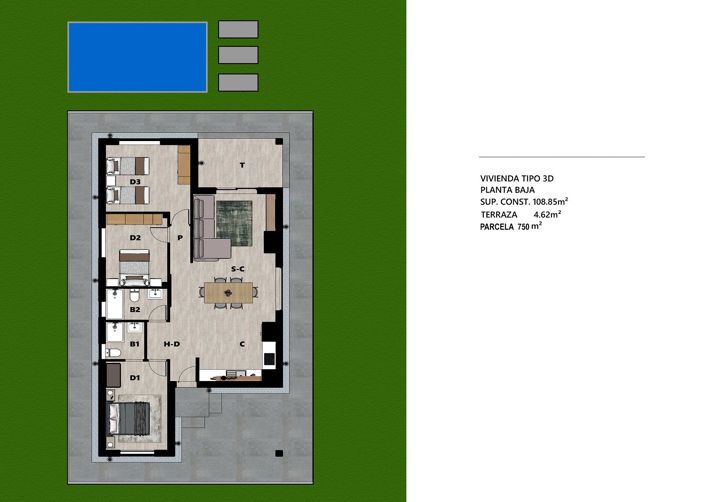 Image No.9-Villa de 3 chambres à vendre à Moratalla