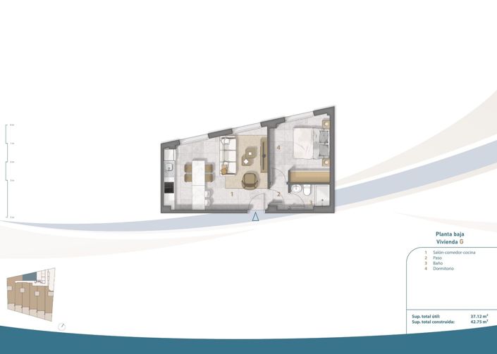 Image No.12-Appartement de 1 chambre à vendre à San Pedro del Pinatar