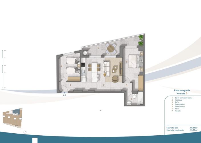 Image No.11-2 Bed Apartment for sale