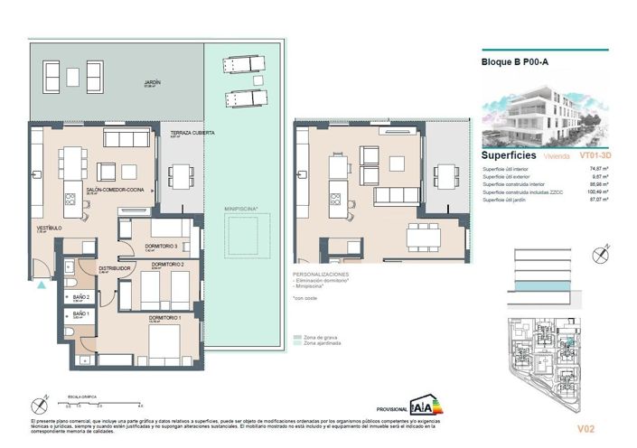 Image No.11-3 Bed Apartment for sale