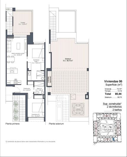 Image No.12-Bungalow de 2 chambres à vendre à Ciudad Quesada
