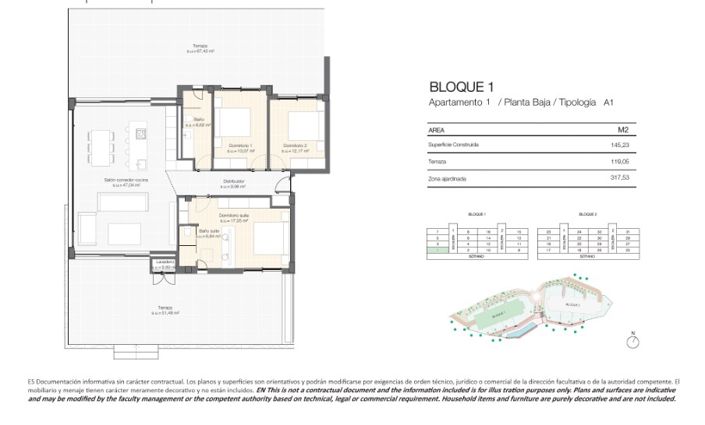 Image No.16-3 Bed Apartment for sale