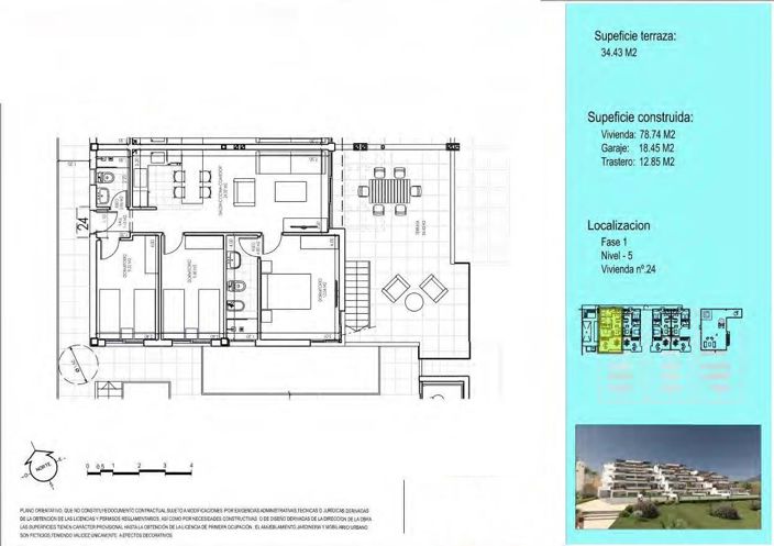 Image No.15-3 Bed Apartment for sale