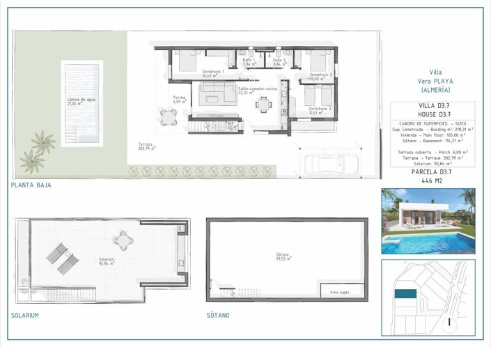 Image No.12-3 Bed Villa for sale