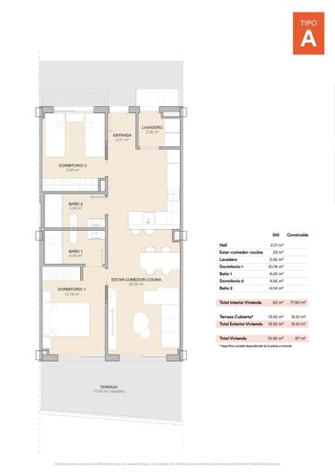 Image No.19-2 Bed Apartment for sale