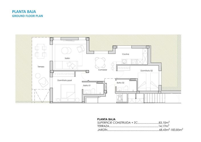 Image No.24-Appartement de 2 chambres à vendre à Torre Pacheco Town