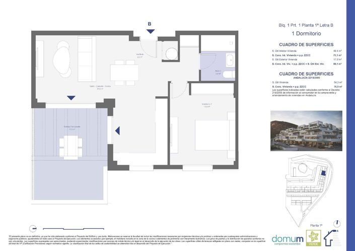 Image No.7-1 Bed Apartment for sale