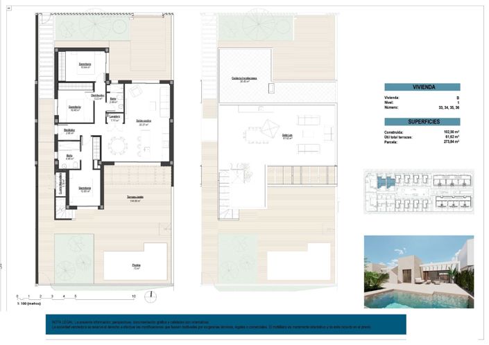 Image No.12-Villa de 3 chambres à vendre à Los Alcázares