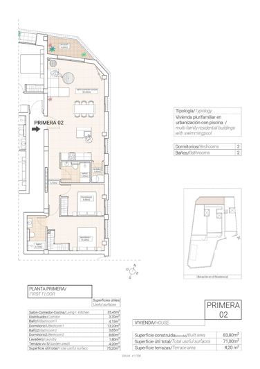 Image No.9-2 Bed Apartment for sale