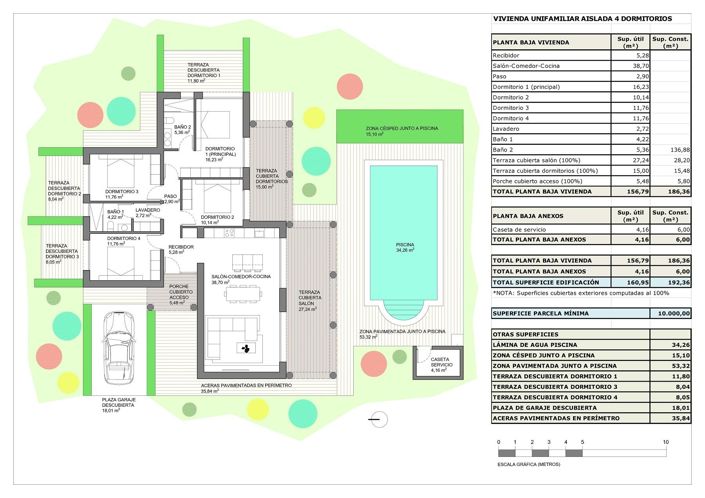 Image No.5-Villa de 4 chambres à vendre à Pinoso