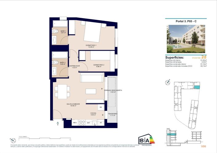 Image No.12-Appartement de 2 chambres à vendre à Alicante City
