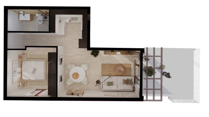 Image No.25-1 Bed Apartment for sale